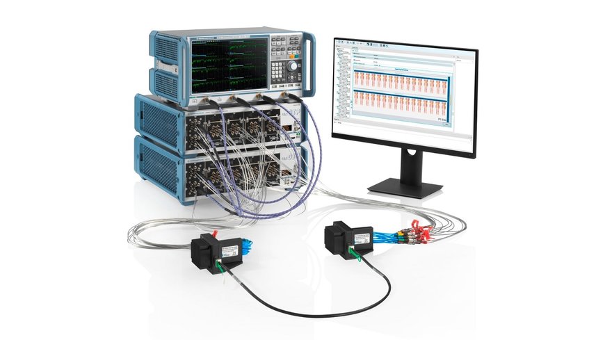 Rohde & Schwarz推出首個適用於IEEE 802.3ck的高速乙太網電纜元件自動化測試解決方案